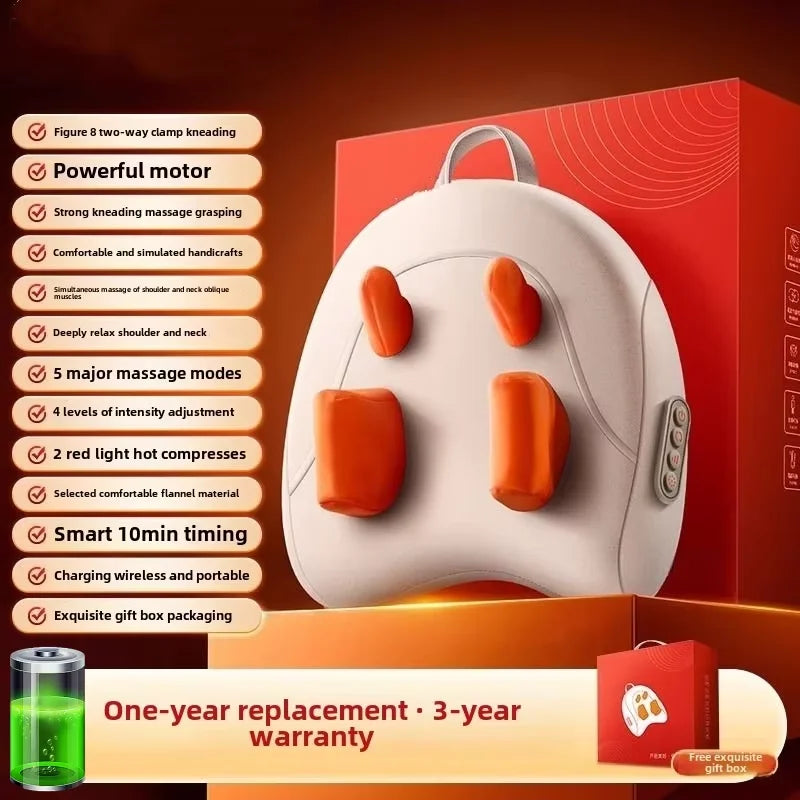 Wireless Trapezius Electric Massage Pillow